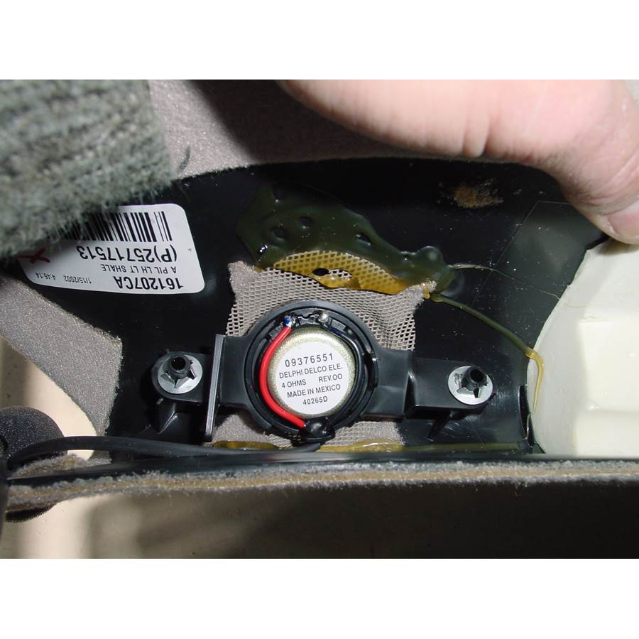 2000 Cadillac DeVille Front pillar speaker