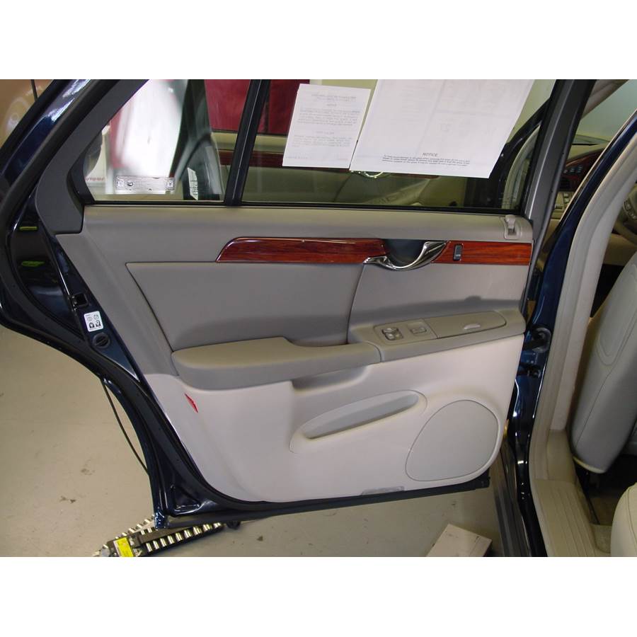 2002 Cadillac DeVille Rear door speaker location