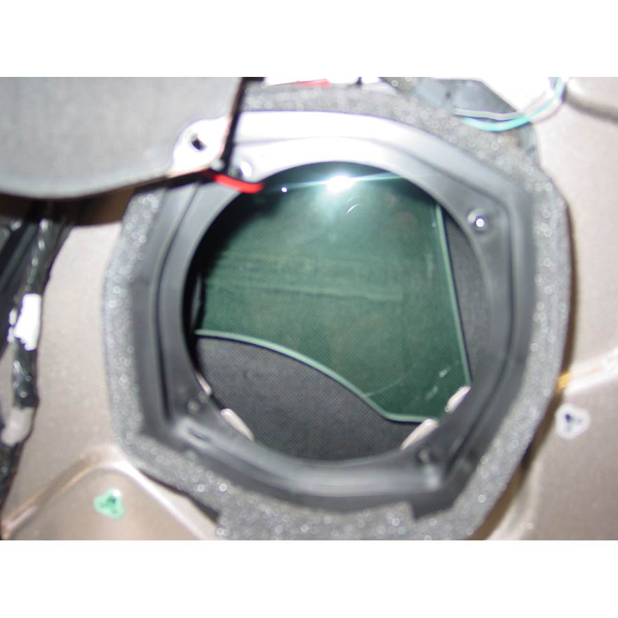2003 Cadillac DeVille Front speaker removed