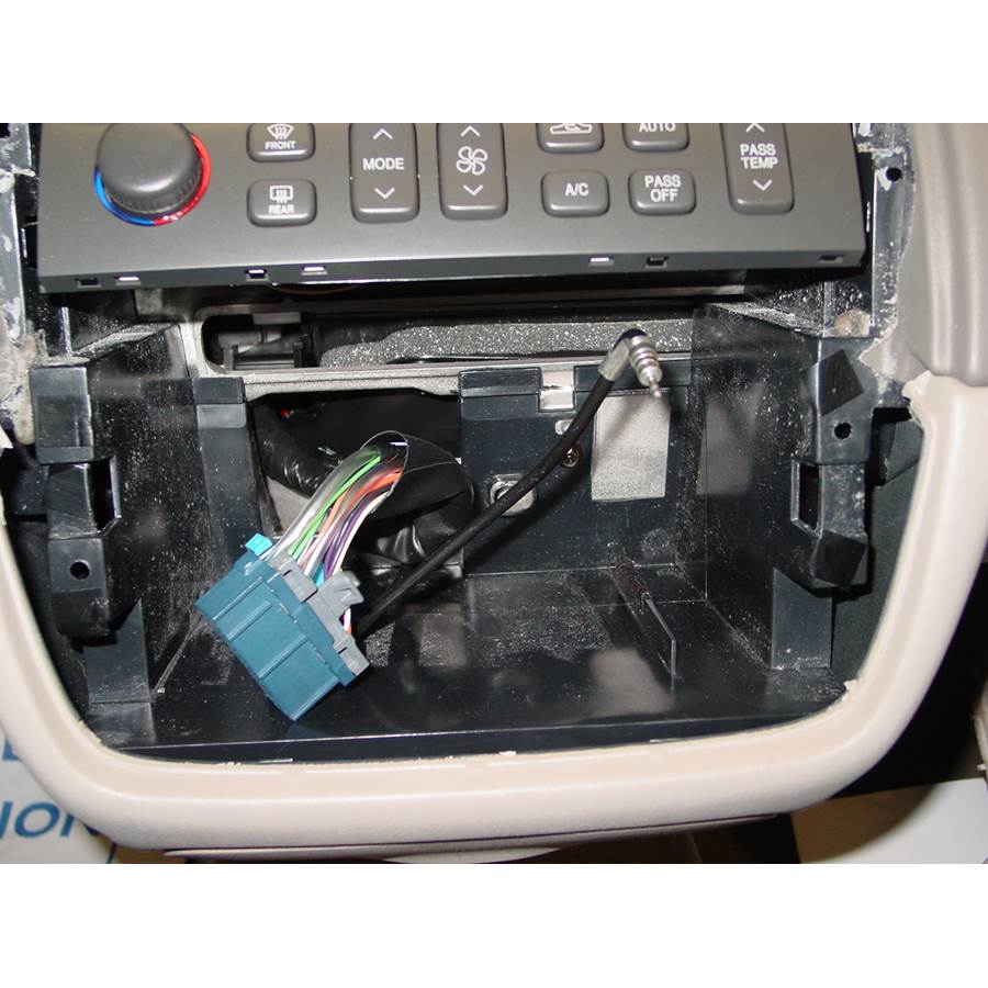 2005 Cadillac DeVille Factory radio removed