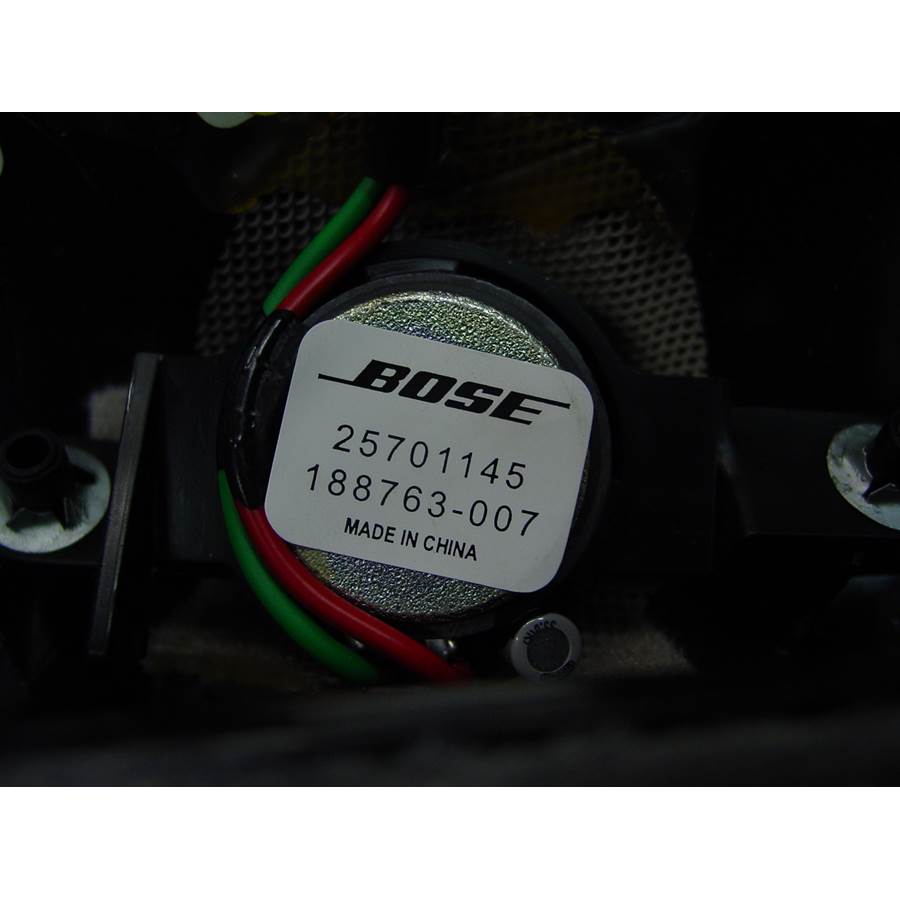 2003 Cadillac DeVille Front pillar speaker