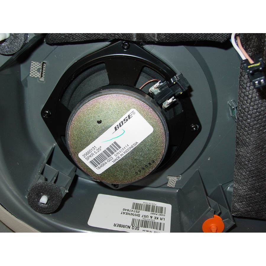 2005 Cadillac DeVille Rear door speaker
