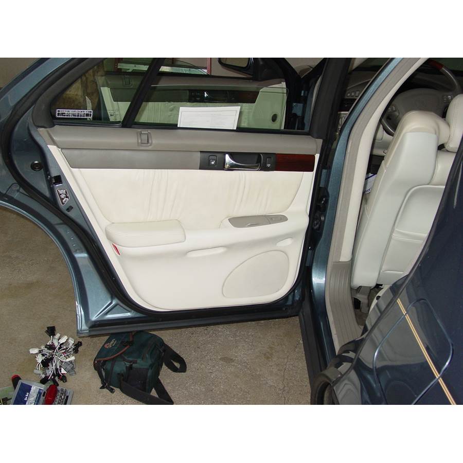 2001 Cadillac Seville Rear door speaker location