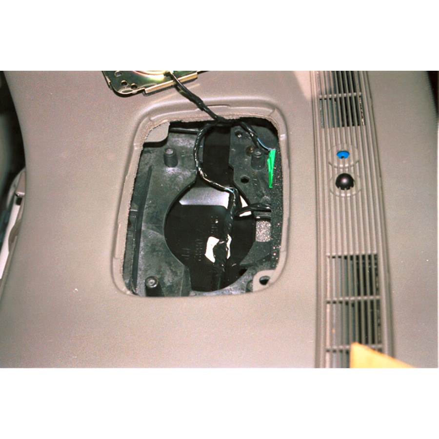 1996 Cadillac Deville Concours Center dash speaker removed
