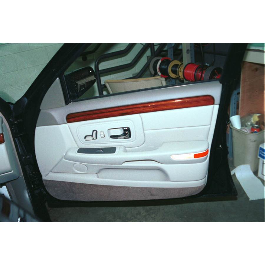 1996 Cadillac DeVille Front door speaker location