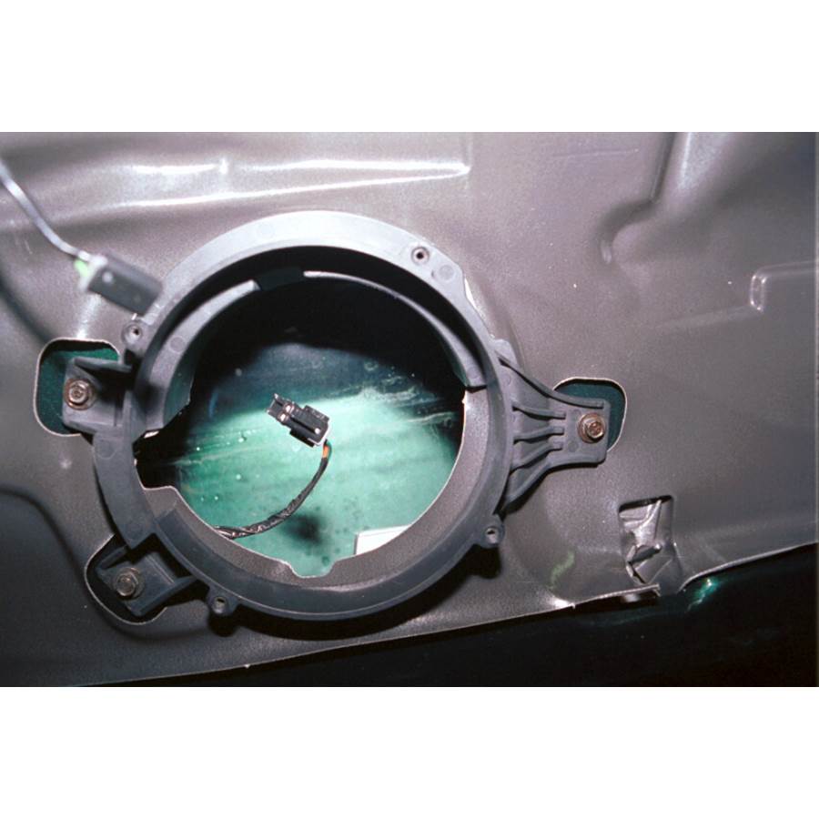 1998 Cadillac DeVille Front door woofer removed