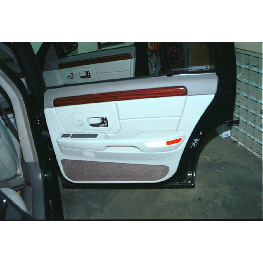 1996 Cadillac Deville Concours Rear door speaker location