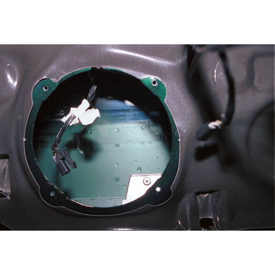 1996 Cadillac Deville Concours Rear door woofer removed