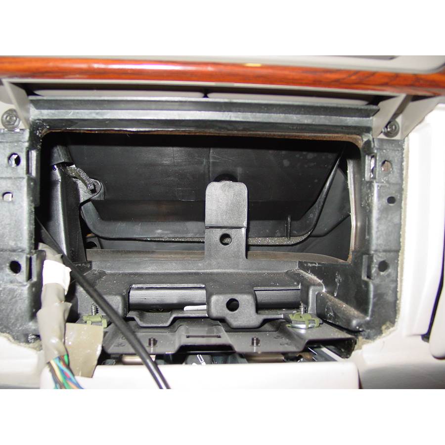 1998 Cadillac DeVille Factory radio removed
