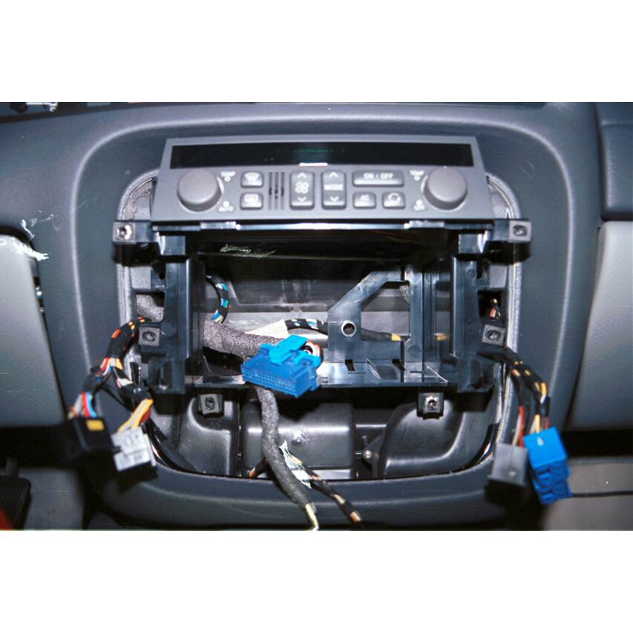 1997 Cadillac Catera Factory radio removed