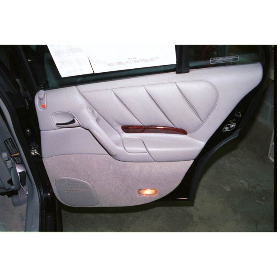1997 Cadillac Catera Rear door speaker location