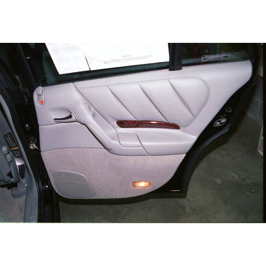 1998 Cadillac Catera Rear door speaker location