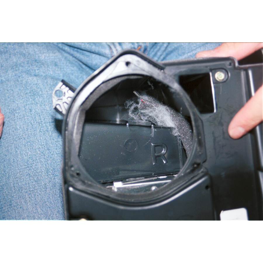 2001 Cadillac Eldorado Front speaker removed