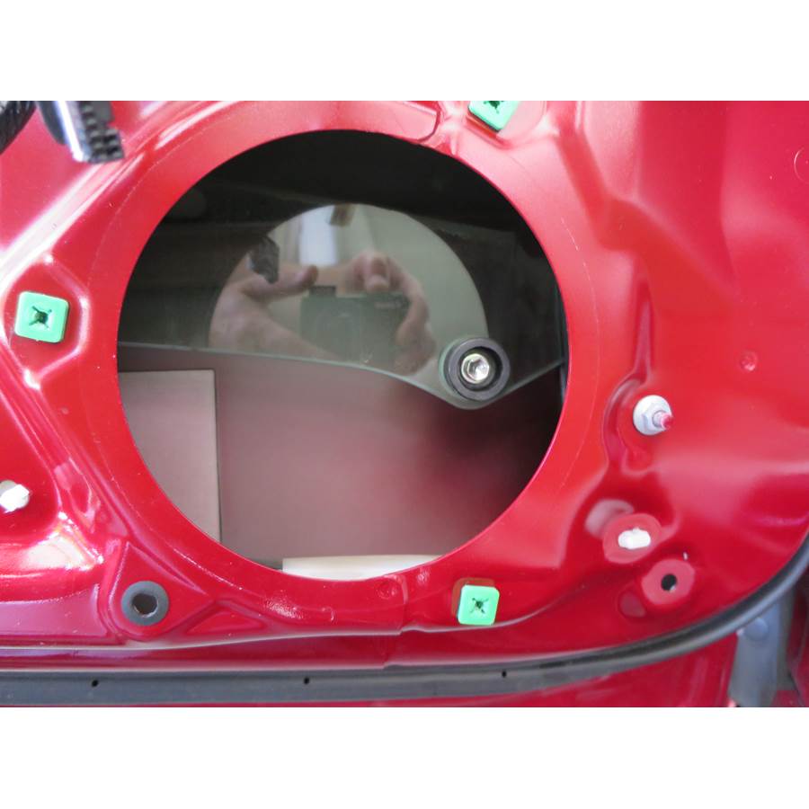 2013 Lexus IS350C Front door woofer removed