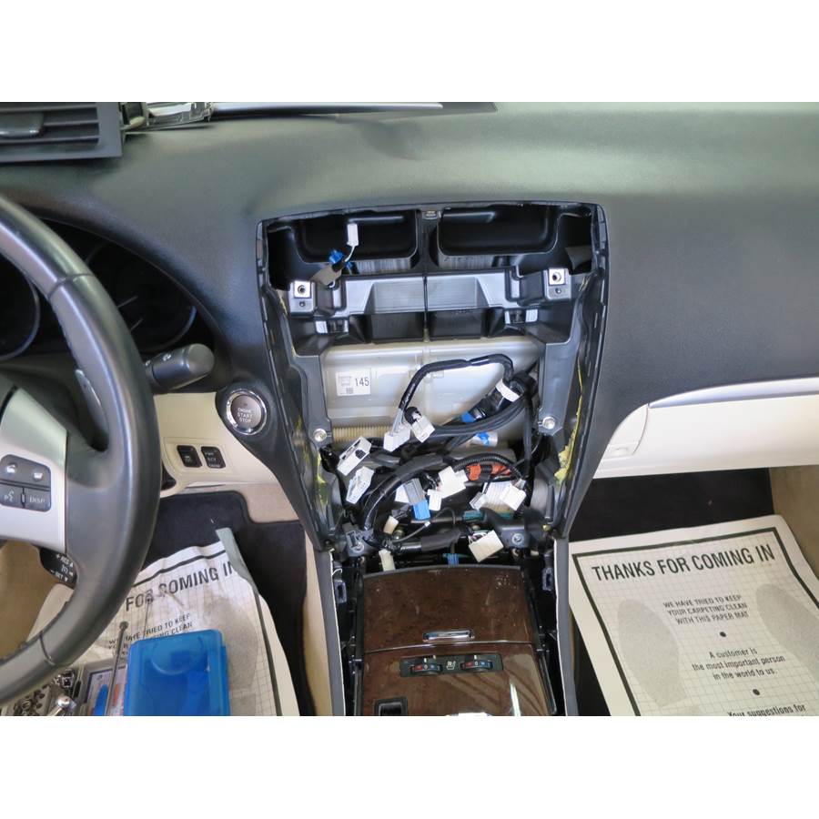 2013 Lexus IS250C Factory radio removed