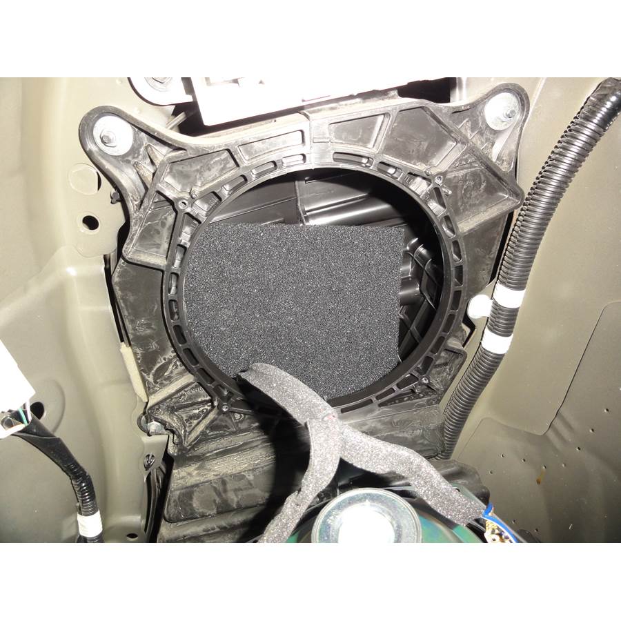 2011 Lexus RX350 Far-rear side speaker removed
