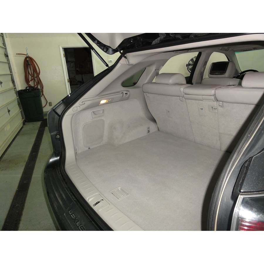 2011 Lexus RX450H Far-rear side speaker location