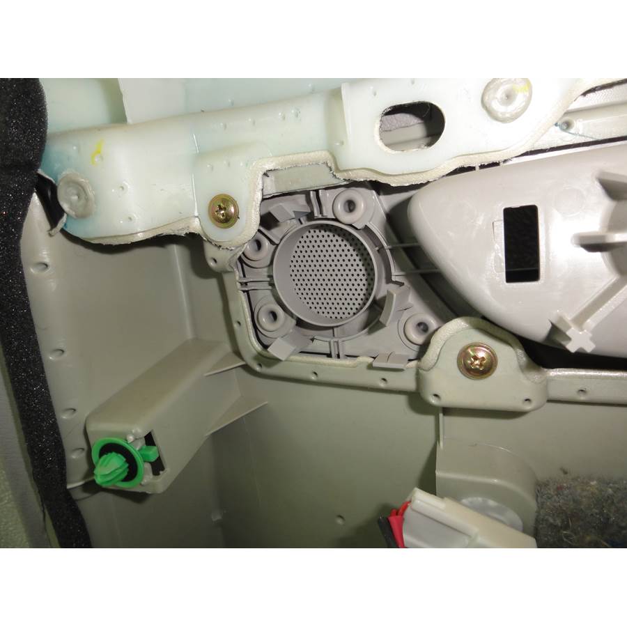 2011 Lexus RX450H Rear door tweeter removed