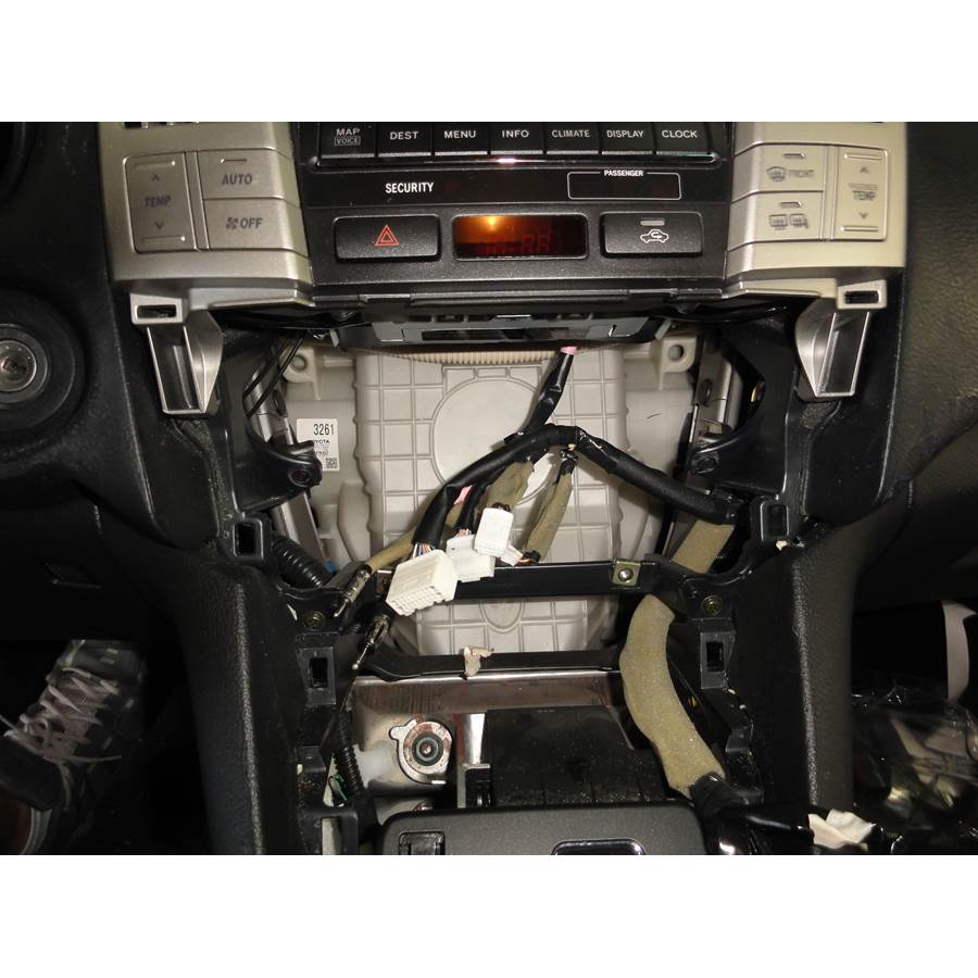 2007 Lexus RX400H Factory radio removed