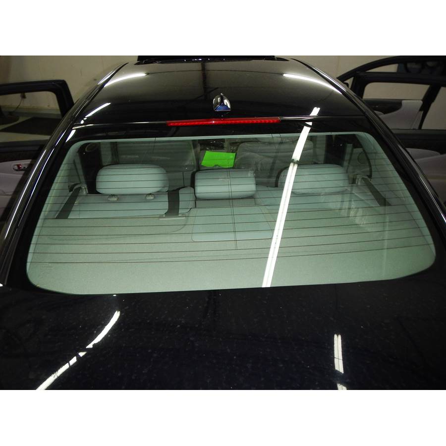 2009 Lexus LS460 Rear deck center speaker location