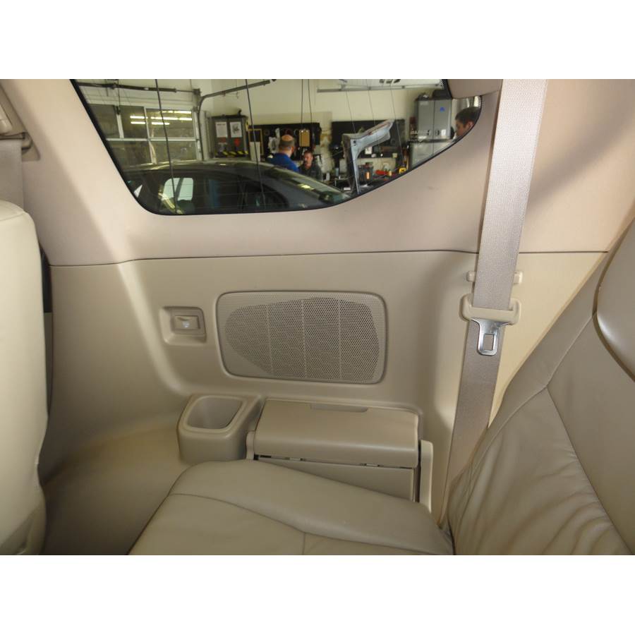 2008 Lexus GX470 Far-rear side speaker location