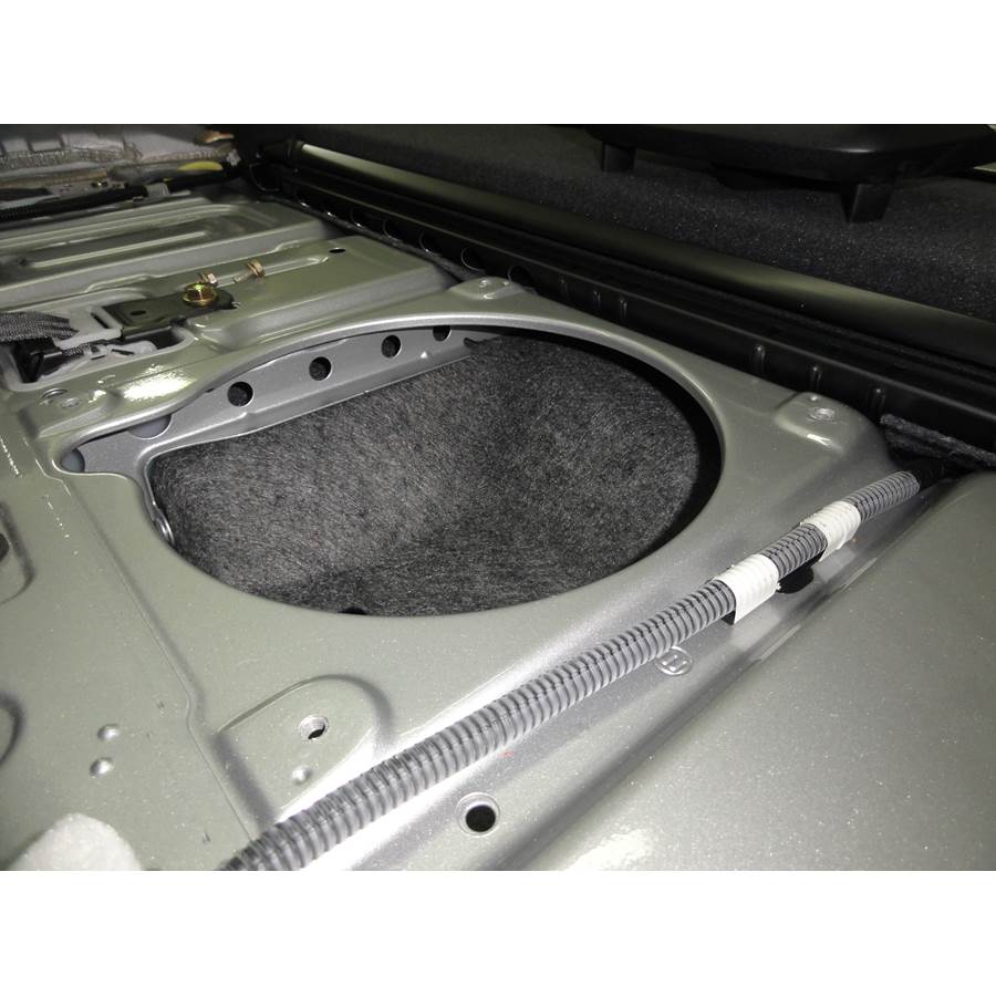 2008 Lexus GS350 Rear deck center speaker removed