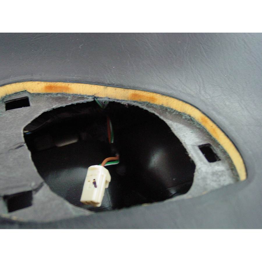2000 Lexus GS300 Center dash speaker removed