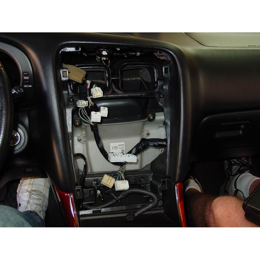 2004 Lexus GS300 Factory radio removed