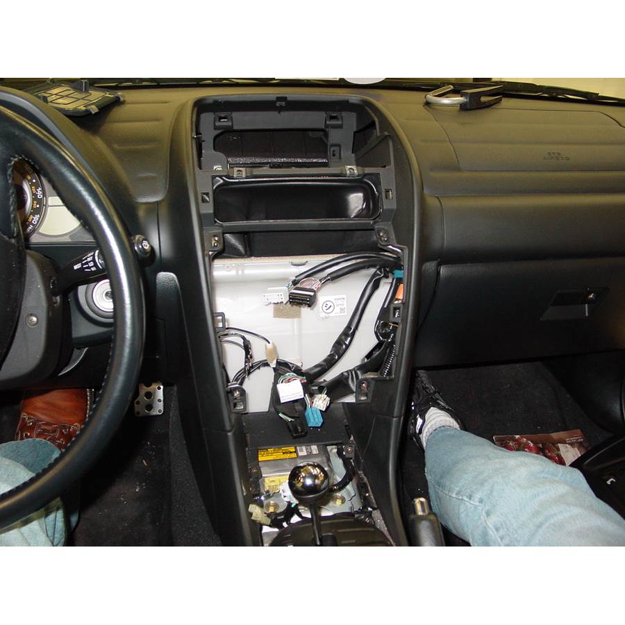 2004 Lexus IS300 Factory radio removed