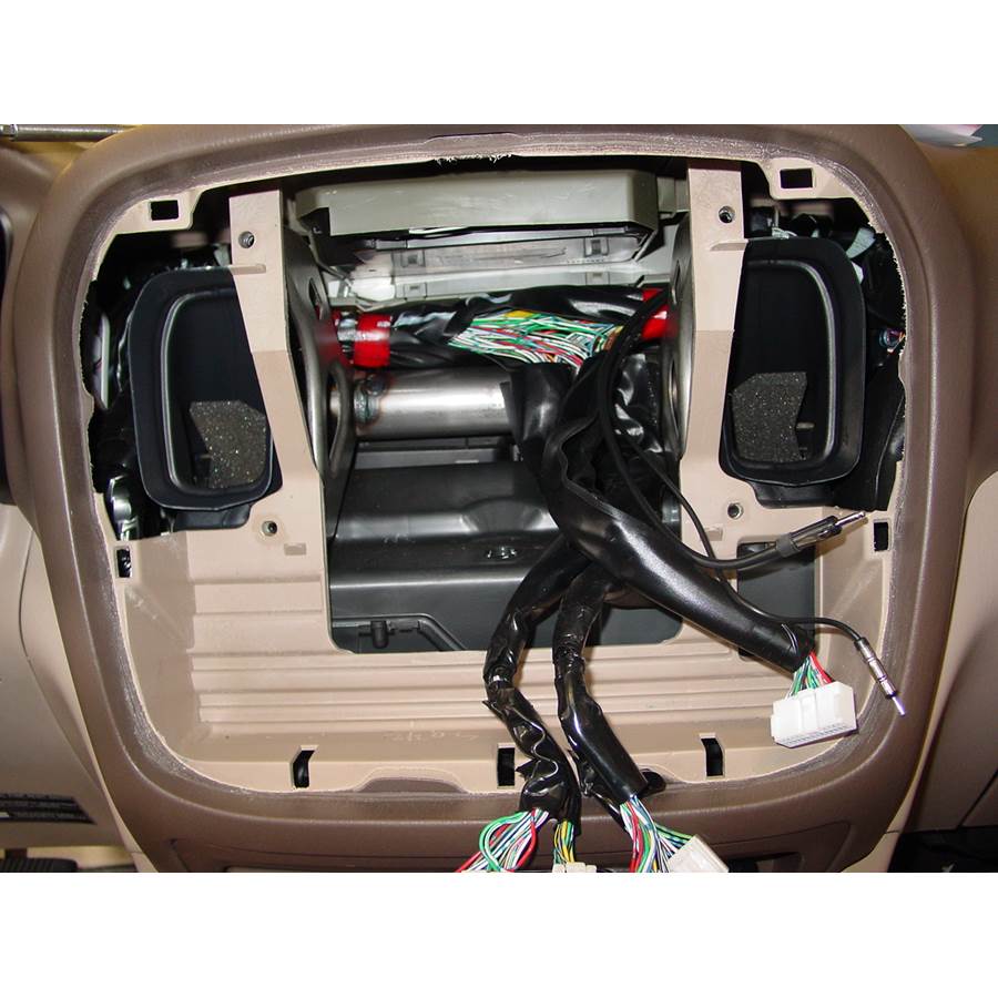 1998 Lexus LX470 Factory radio removed