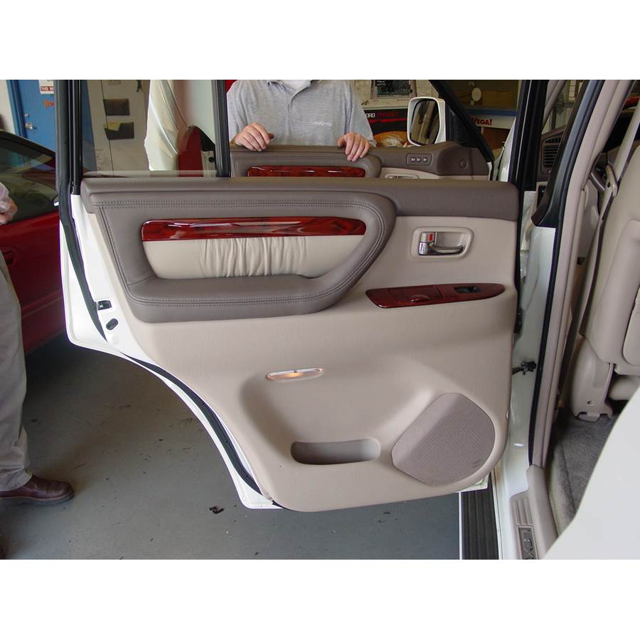 1998 Lexus LX470 Rear door speaker location