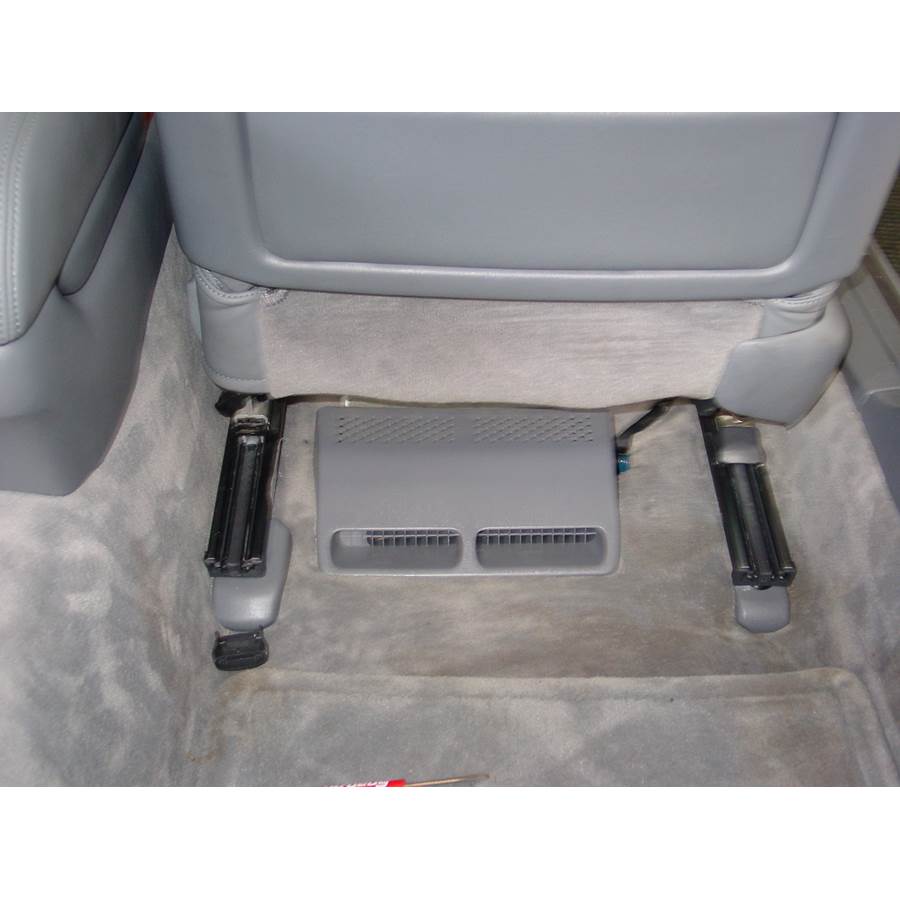 1999 Lexus LS400 Factory amplifier location