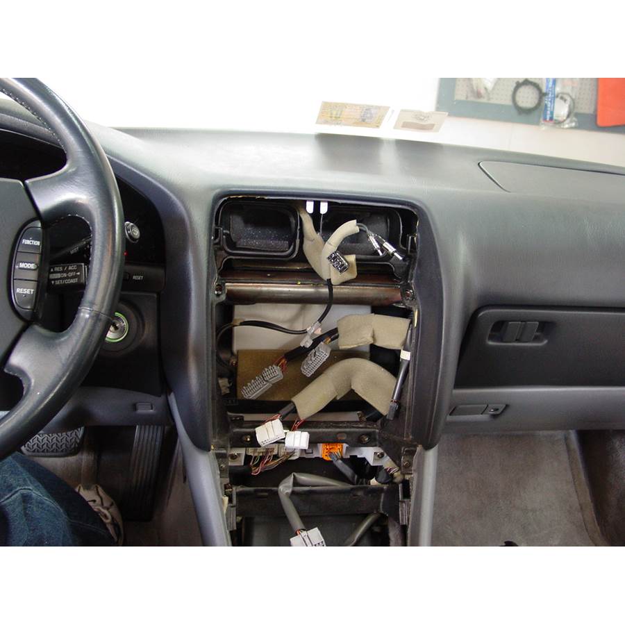 1997 Lexus LS400 Factory radio removed