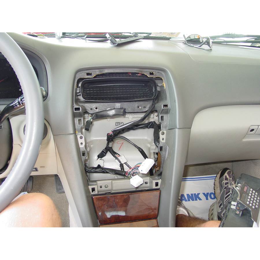 1997 Lexus ES300 Factory radio removed