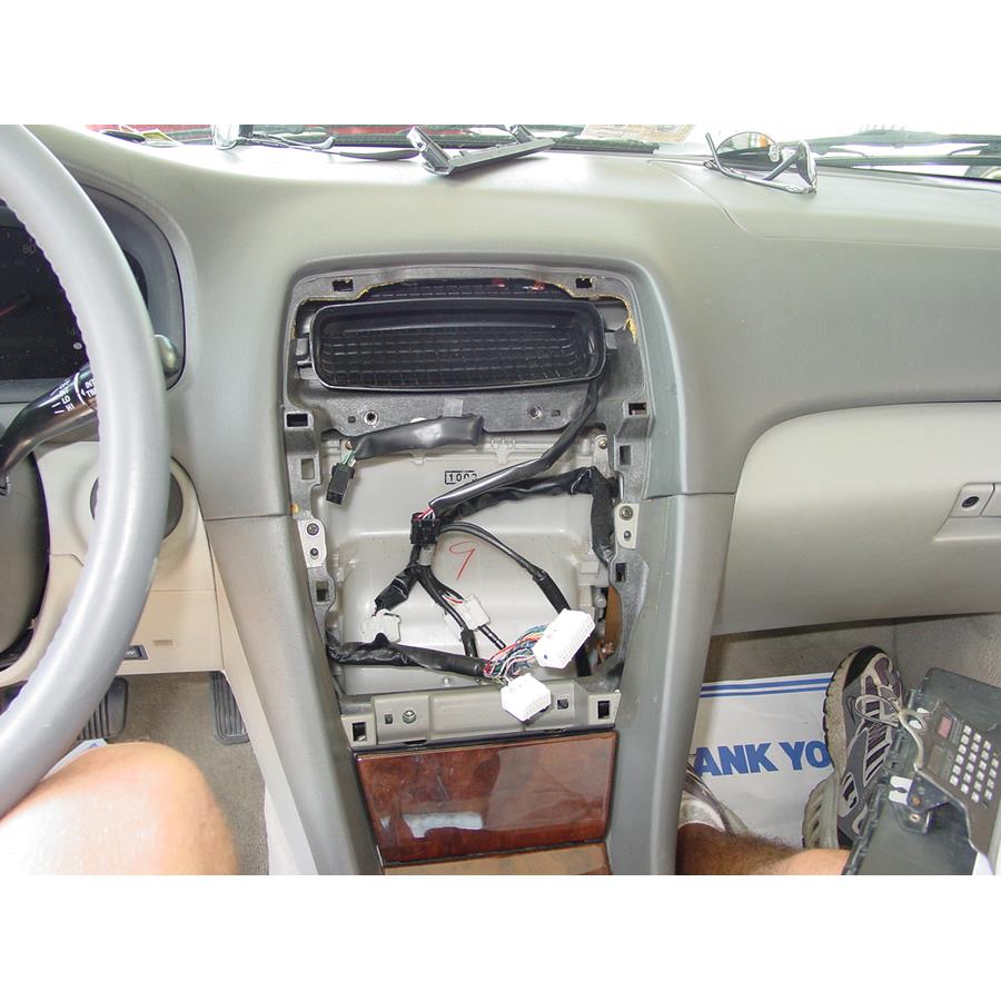 2000 Lexus ES300 Factory radio removed
