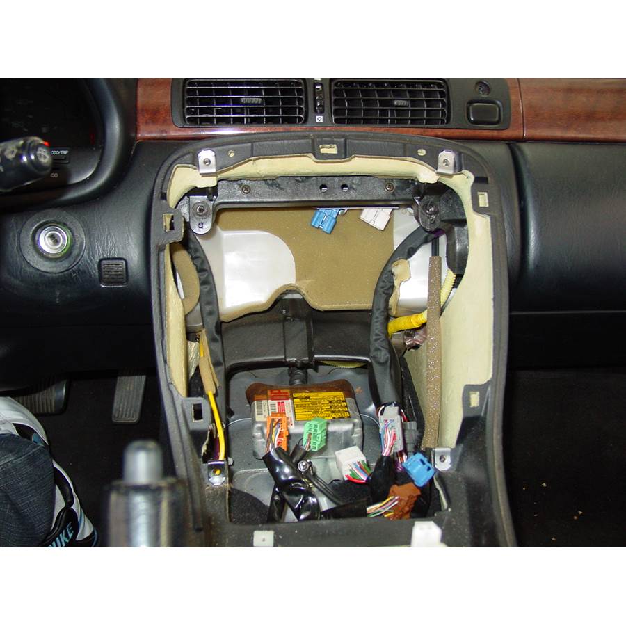 1994 Lexus SC400 Factory radio removed