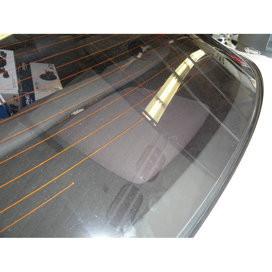 1995 Lexus SC400 Rear deck center speaker location