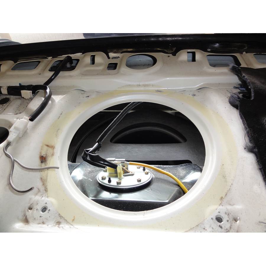 1996 Lexus SC300 Rear deck center speaker removed