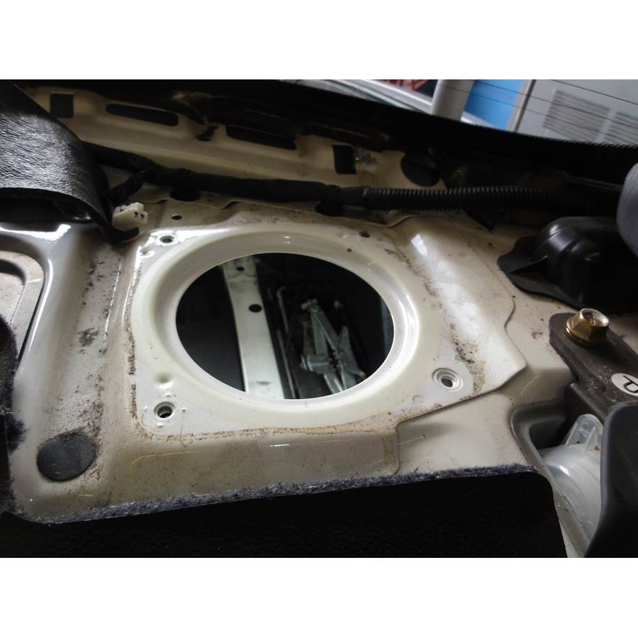 1998 Lexus SC300 Rear deck speaker removed