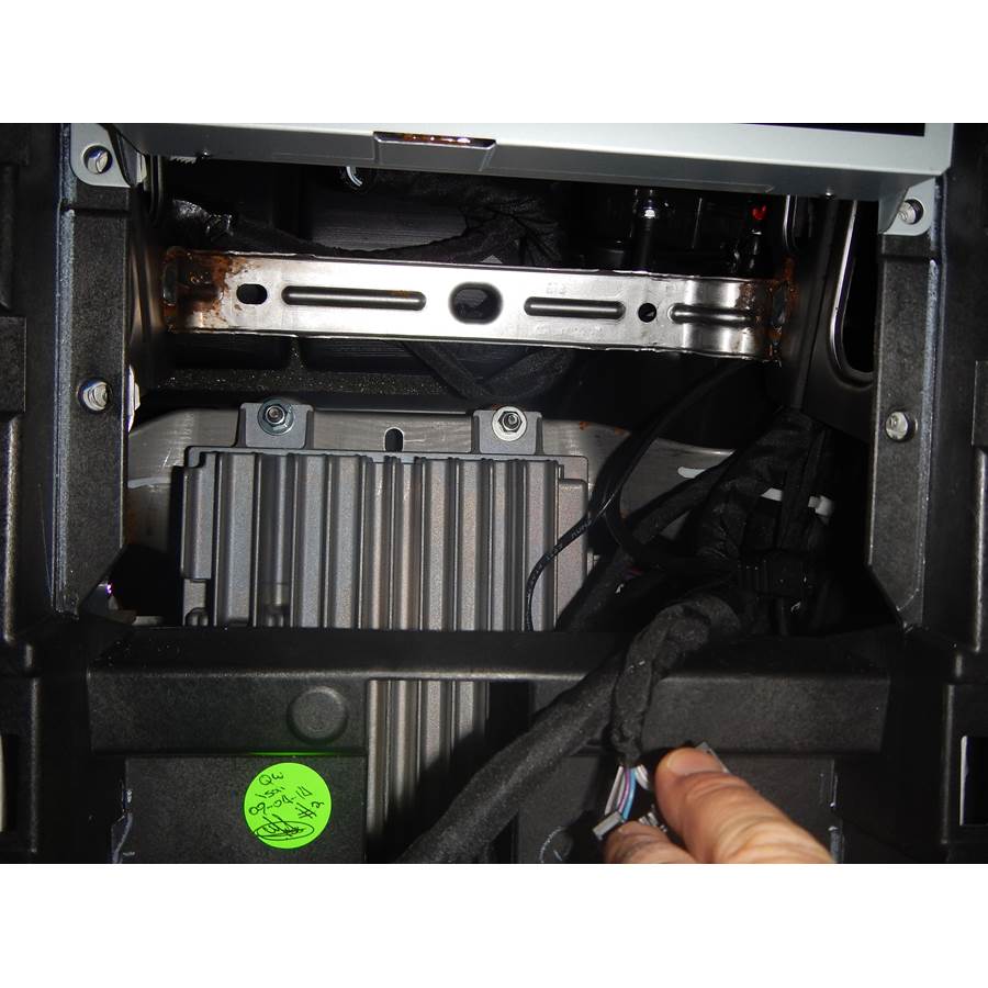2015 Lincoln Navigator Factory radio removed