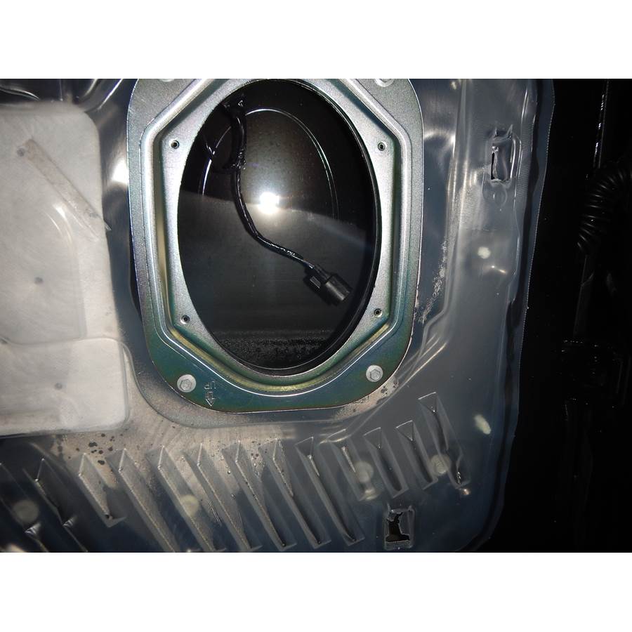 2015 Lincoln Navigator Rear door speaker removed