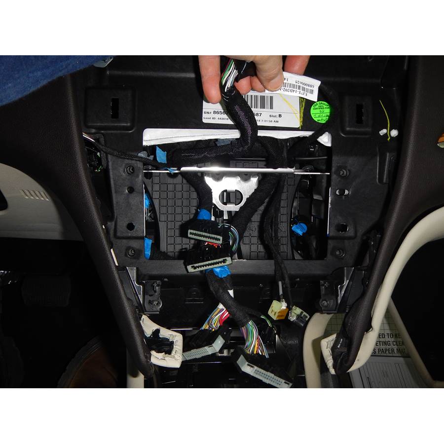 2017 Lincoln MKC Factory radio removed