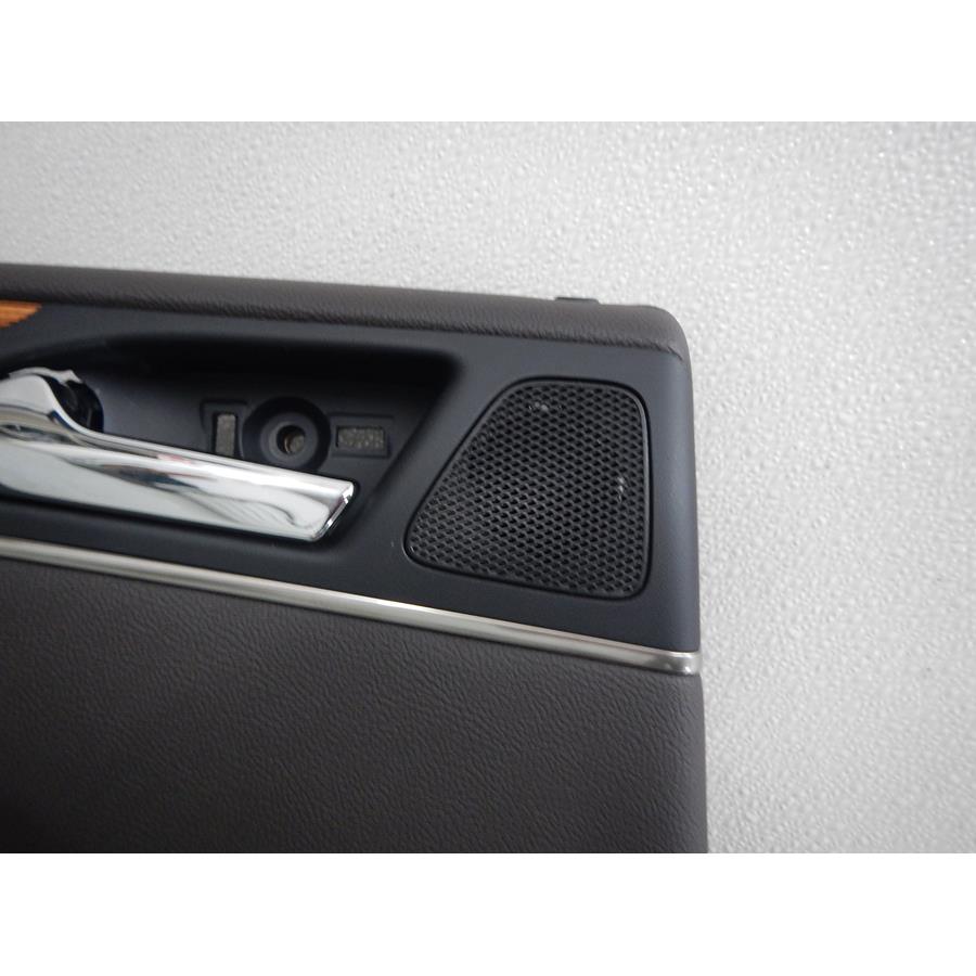 2017 Lincoln MKC Rear door tweeter location