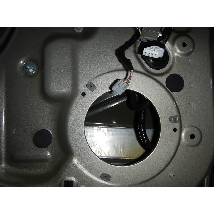 2016 Lincoln MKC Rear door woofer removed
