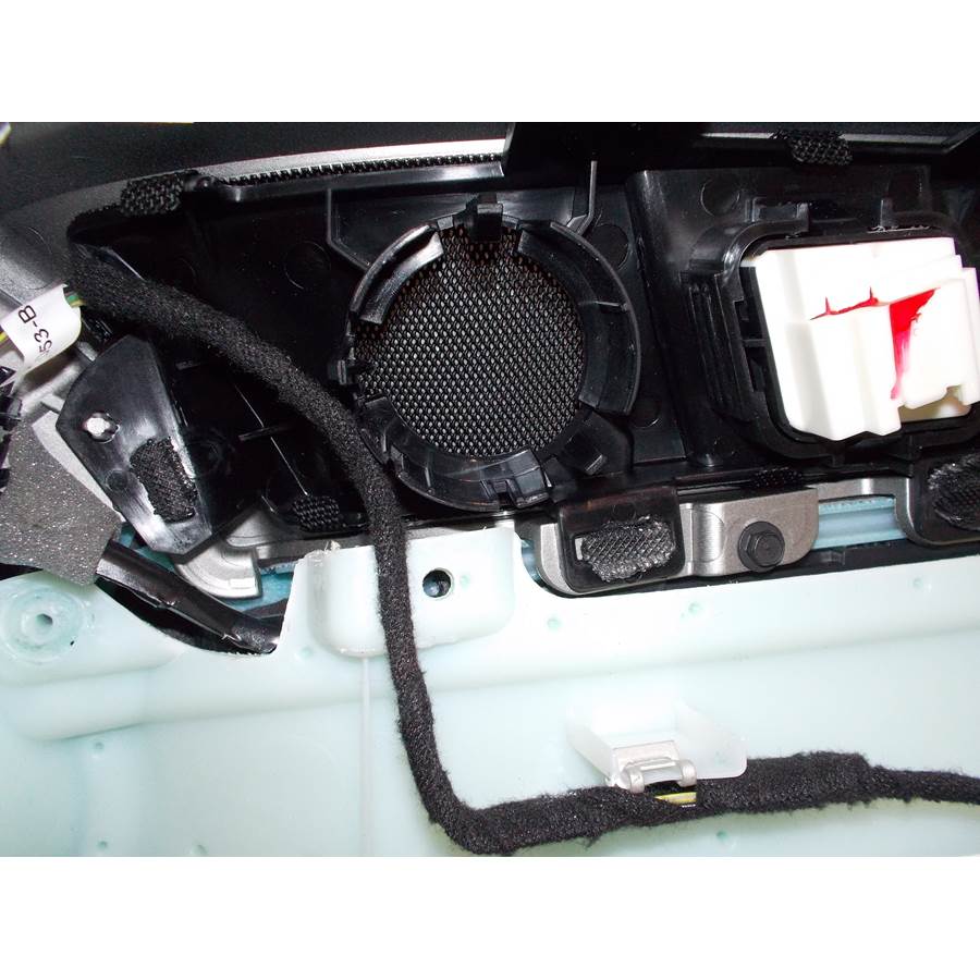 2016 Lincoln MKZ Front door tweeter removed