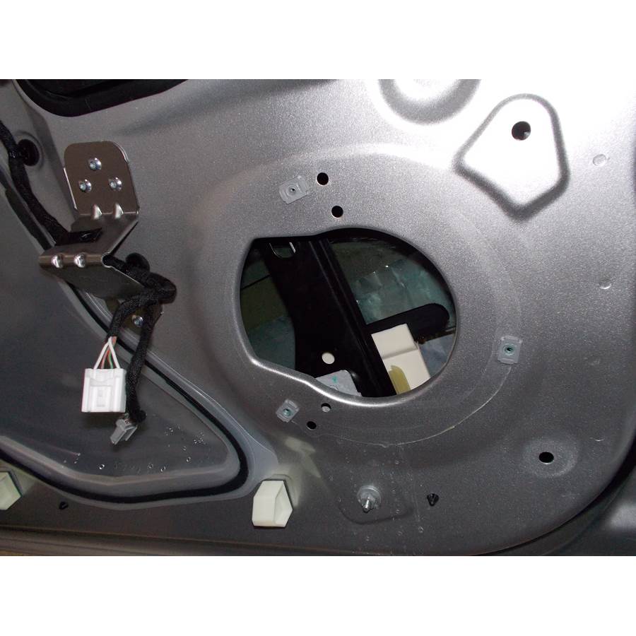 2016 Lincoln MKZ Front door woofer removed