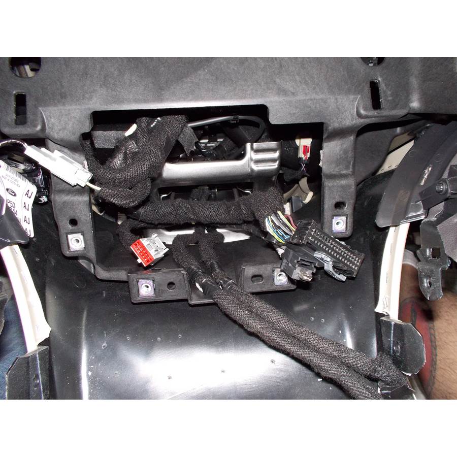 2016 Lincoln MKZ Factory radio removed