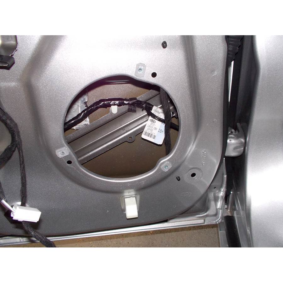 2013 Lincoln MKZ Rear door woofer removed