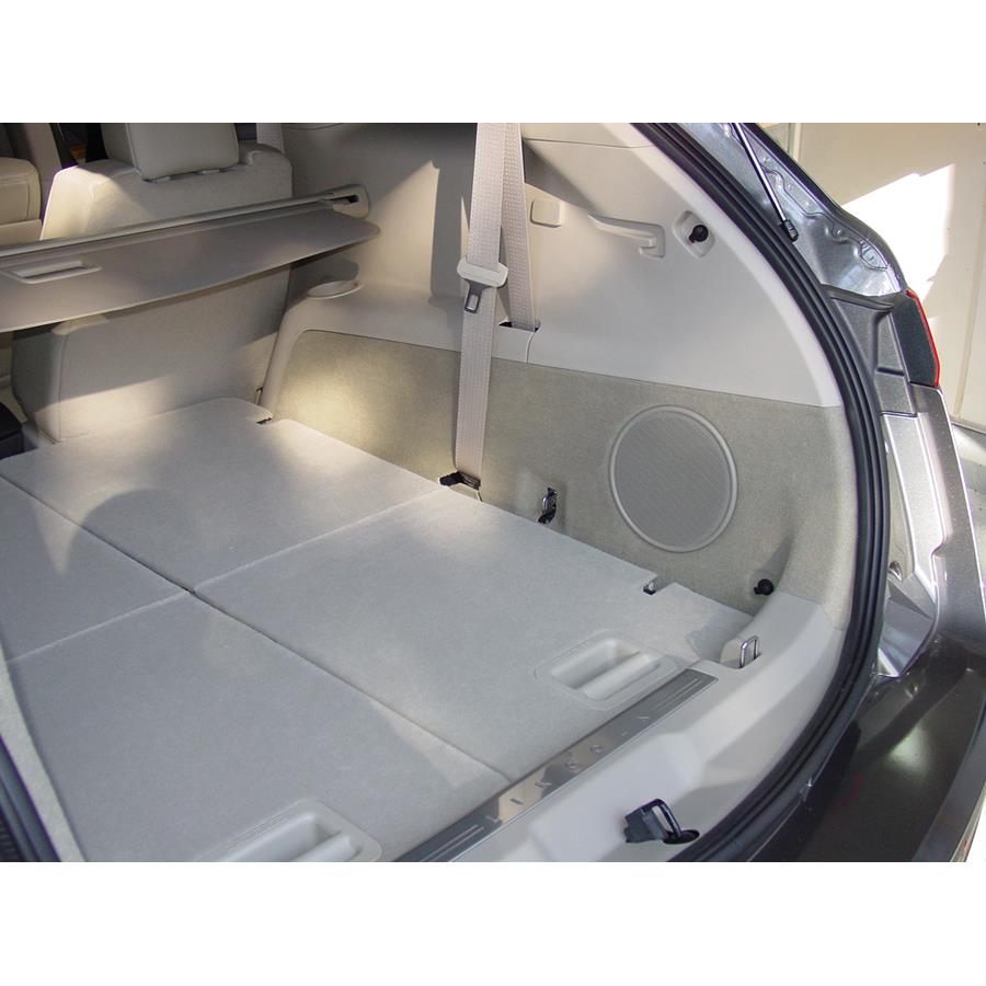 2012 Lincoln MKT Far-rear side speaker location