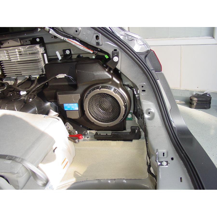 2012 Lincoln MKT Far-rear side speaker